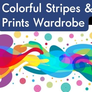 🌈 Colorful Stripes & Prints Wardrobe
